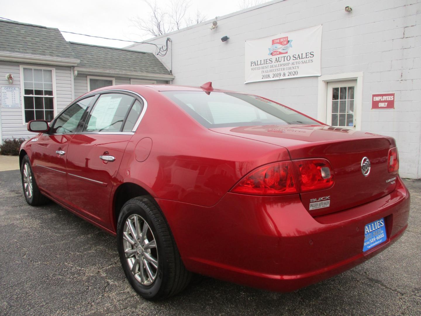 2009 RED Buick Lucerne (1G4HD57179U) , located at 540a Delsea Drive, Sewell, NJ, 08080, (856) 589-6888, 39.752560, -75.111206 - Photo#3